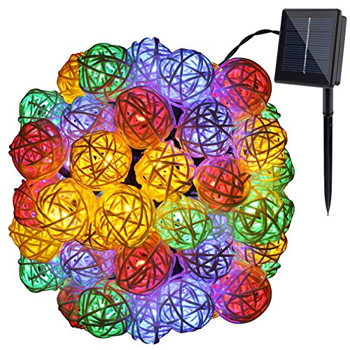 GDEALER 30LED 20ft Solar Powered String Lights